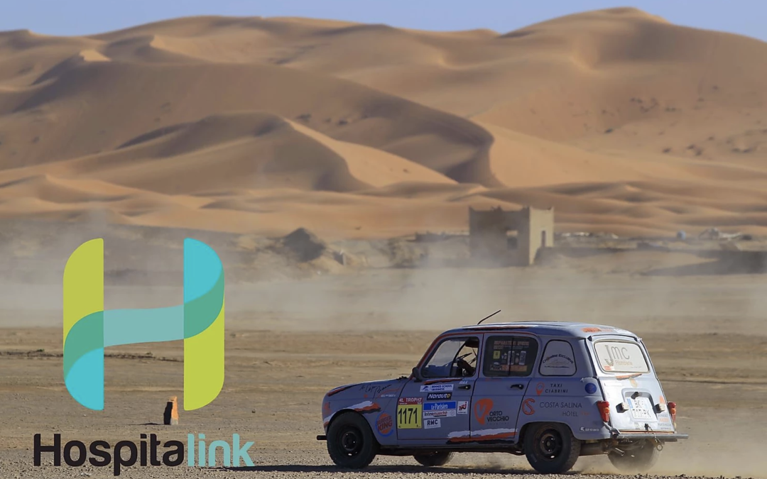 Hospitalink Sponsor du rallye humanitaire "4L Trophy"